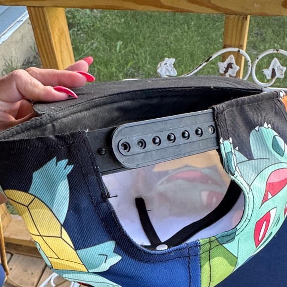 Pokemon Kids Hat - Black with Colorful Characters - Picture 3 of 5